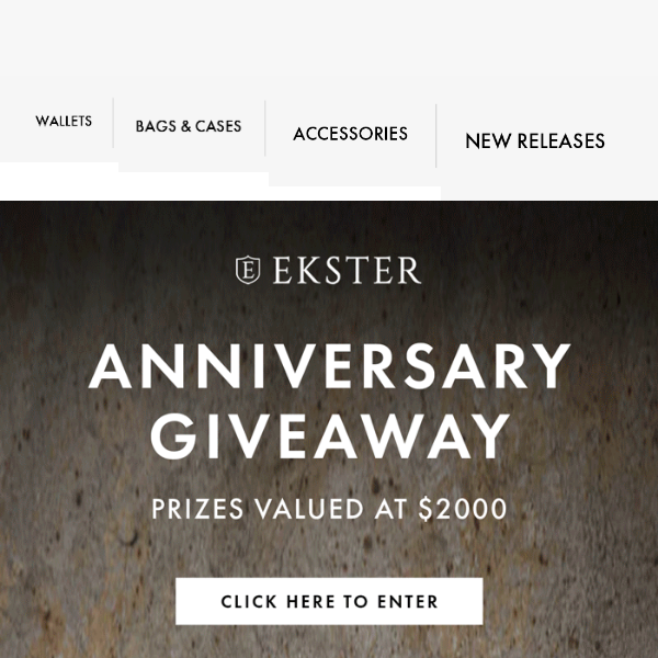 Ekster Giveaway | $2,000 Value