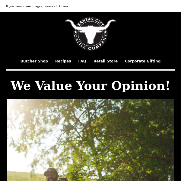 We Value Your Opinion!