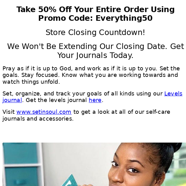 Get It At 50% Off - Believe That It Is All Going To Happen For You