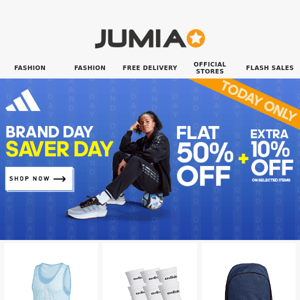 Adidas😮 Saver's Day! Enjoy up to 60% Off