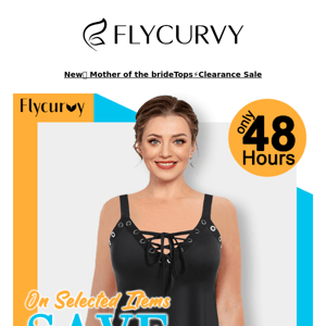 FlyCurvy, 48 hours only! Save 20% on 300+ itmes