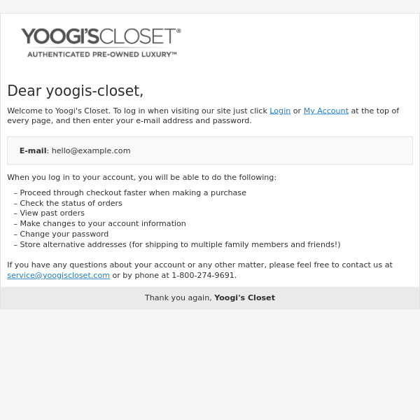 Yoogi's Closet (yoogiscloset) - Profile