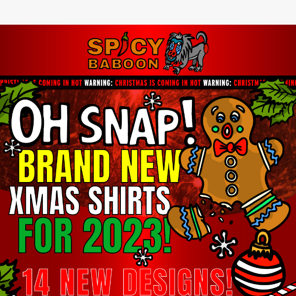 Oh Snap🎄New Xmas Shirts Are Here!