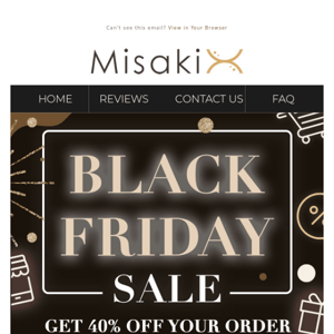 Black Friday Sale: It’s here!! 🥳