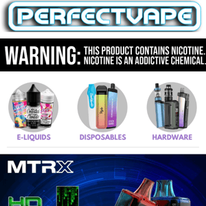 New Drop! $14.95 MTRX 12K Disposable