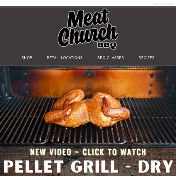 Dry Brined Pellet Grill Turkey - New Video Live! 🔥