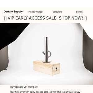 VIP EARLY ACCESS SALE! Shop now 🔥