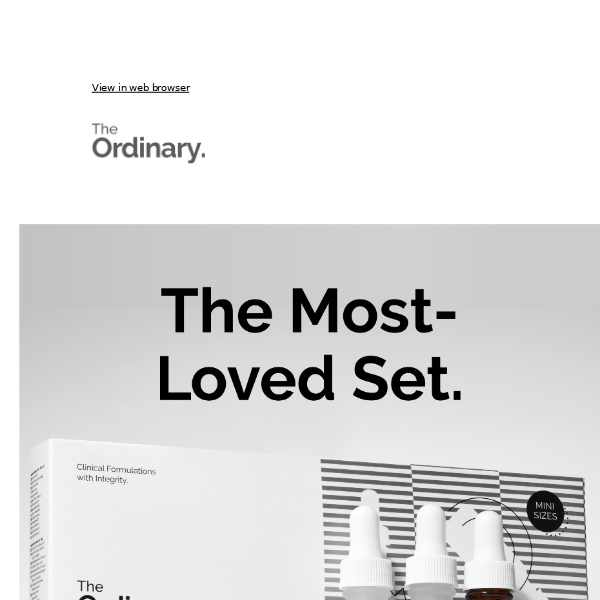 Introducing The Most-Loved Set.