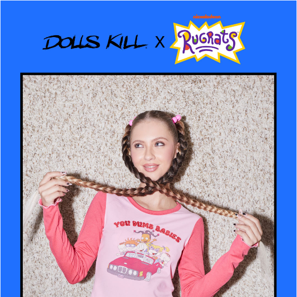 NEW Dolls Kill x Rugrats!! 🦖🦖🦖