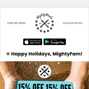 🚨 15% OFF Holiday Sale!