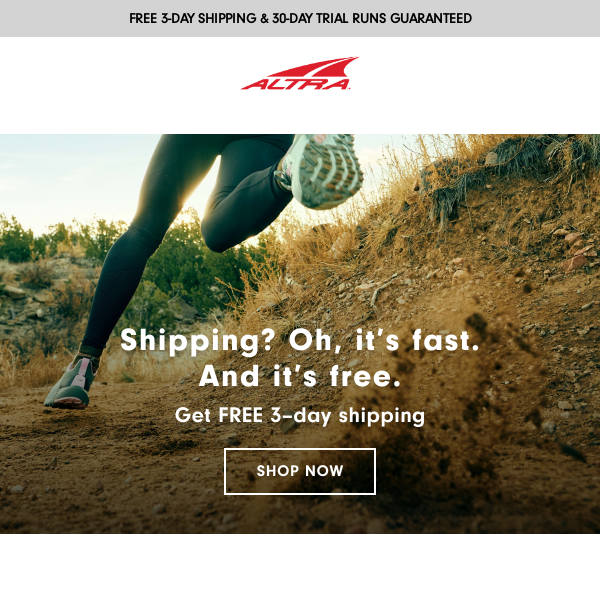 On the fence? Well, here’s free shipping + returns!