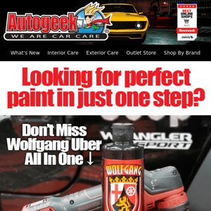 Get Perfect Paint Faster With Wolfgang Uber All In One!