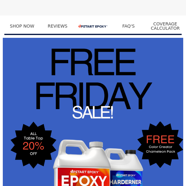 Get your Free Friday deal today!