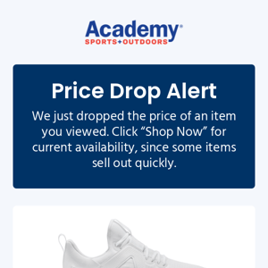 Price Drop Alert