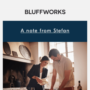 A note from Stefan