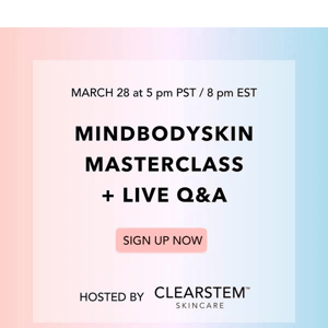 Join Us for a Free Masterclass