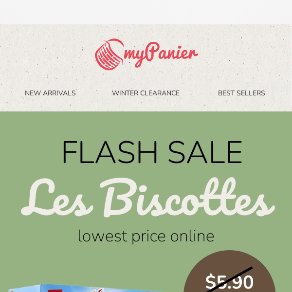 Flash Sale ⚡ LU French Biscottes for Breakfast