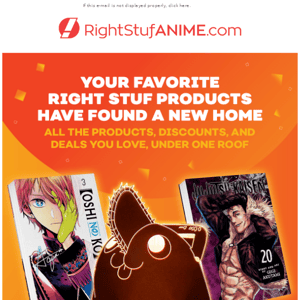 Right Stuf Anime Is Now Part of the Crunchyroll Store