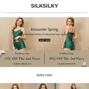 Shop Silk Camisole Sets From $58.95