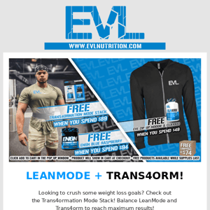 😅 FREE LeanMode, Trans4orm, & More @ $89!