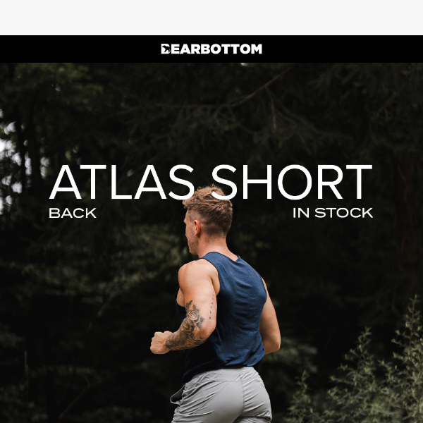 Atlas Shorts + New Color In Stock