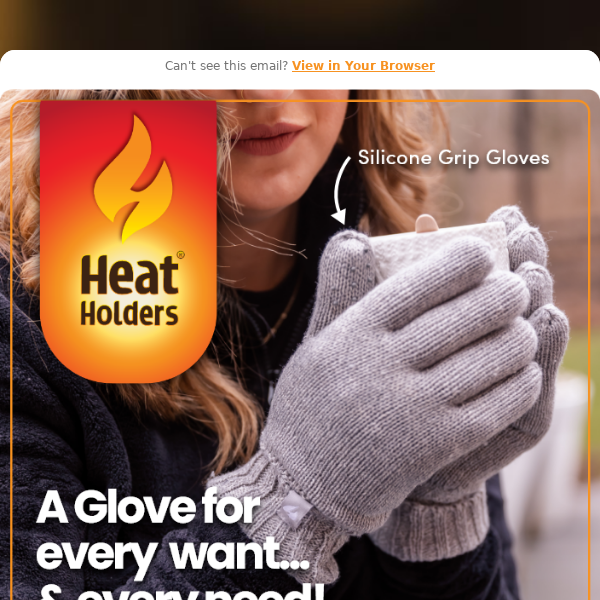 Did you know that Heat Holders® has 🧤gloves🧤 for almost every need Heat Holders?