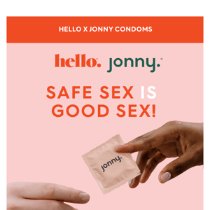 Safe sex with Hello Period x Jonny Condoms 🌟