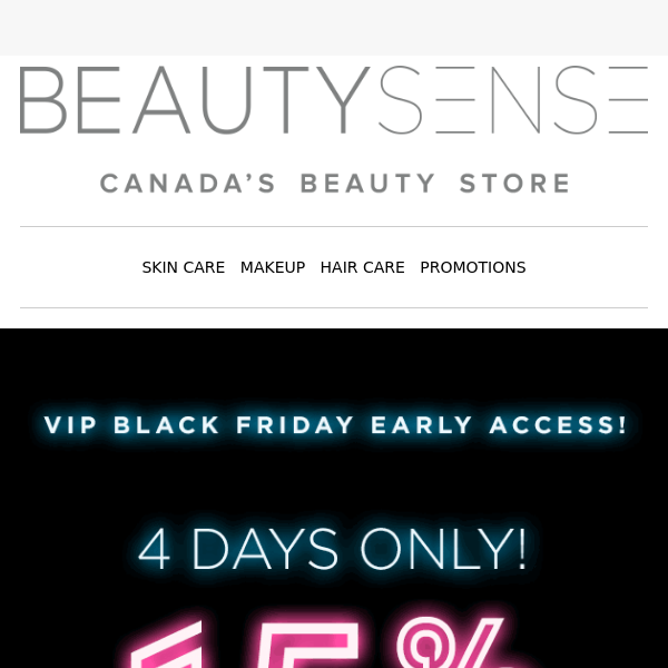 VIP Black Friday Starts Now ⭐ 4 Days Only