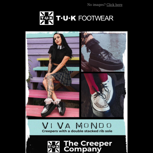  T.U.K. Shoes Velvet Viva Mondo Creeper | Oxfords