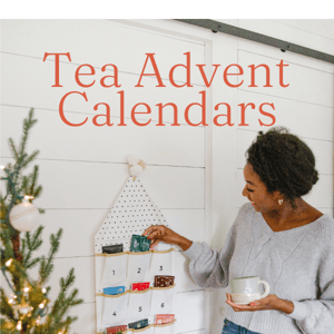 NEW: Tea Advent Calendars ✨