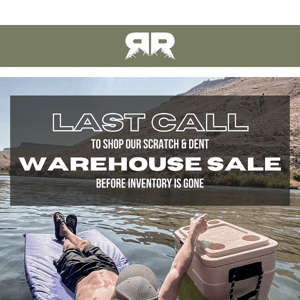 ☎️  Last Chance To Save Up to 65% at the Warehouse Sale
