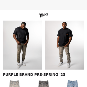 Purple Brand Pre-Spring '23 Collection