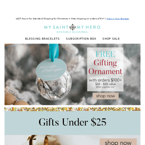 Last Minute Gifts Under $25 🎁 Little Gifts with Big Meaning