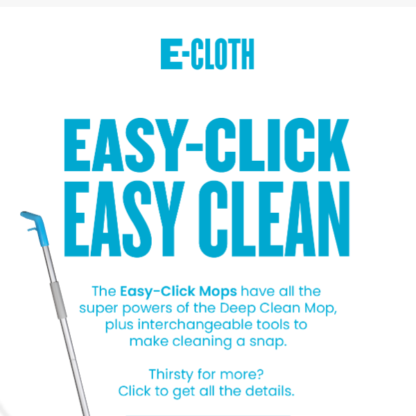 Cleaning Your Home Just Got Easier with the Easy-Click