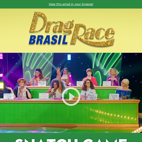 It's Time for Snatch Game! 🏁 Drag Race Brasil