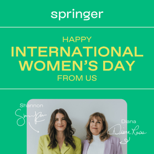 Happy International Women's Day!