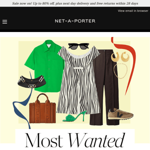 Most Wanted: our editors’ picks