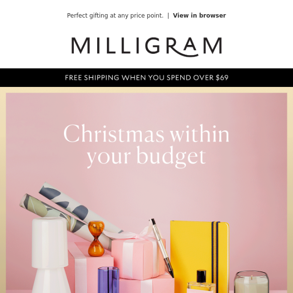 Christmas within your budget