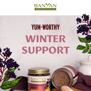 Boost your winter with Elderberry Honey