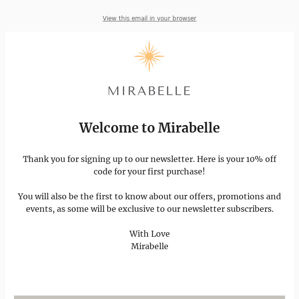Welcome to Mirabelle Jewellery