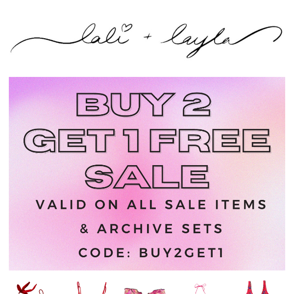 Buy 2 Get 1 FREE 💞 Did Someone Say Sale on Sale? 💖