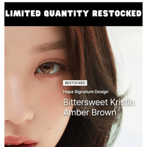 Limited Quantity Restocked🍭Bittersweet Kristin