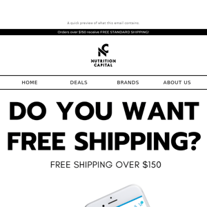Did someone say free shipping 😱