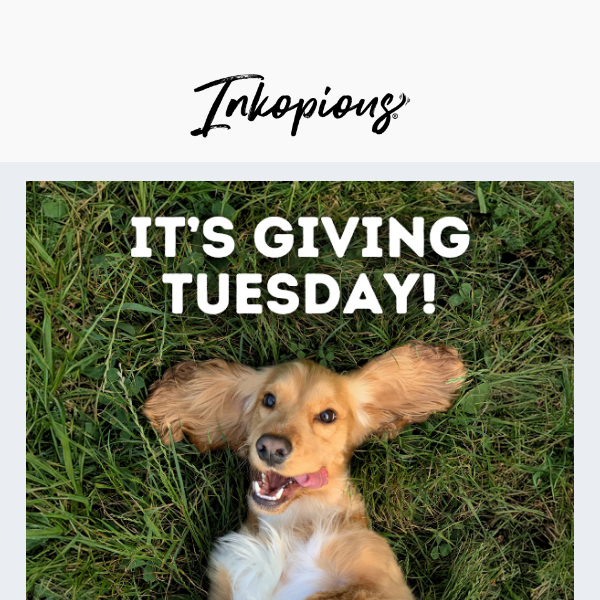 🐶 Shop, Save, and Spread Love this Giving Tuesday! ❤️
