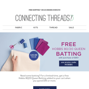 Free batting with purchase!