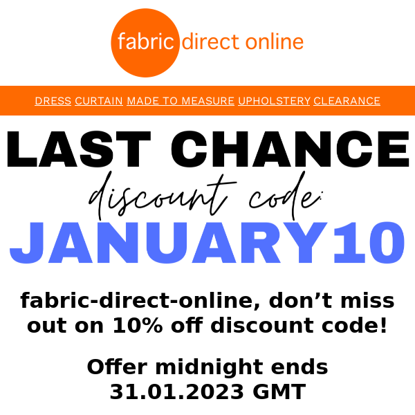 Last chance to get extra 10% off! 💙