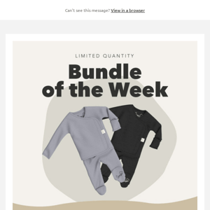 Save instantly with our bundle of the week