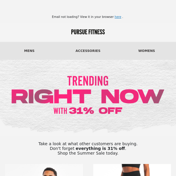 Pursue Fitness - Latest Emails, Sales & Deals