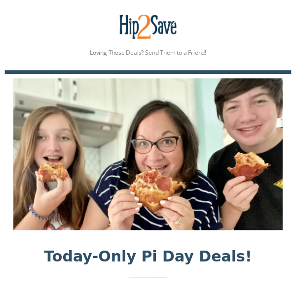 🍕 Pi Day is Here! $3.14 Pizza & Pies Today Only