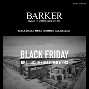 Black Friday  Sale Continues   | Up To 50% Off Selected Styles | New styles added to sale